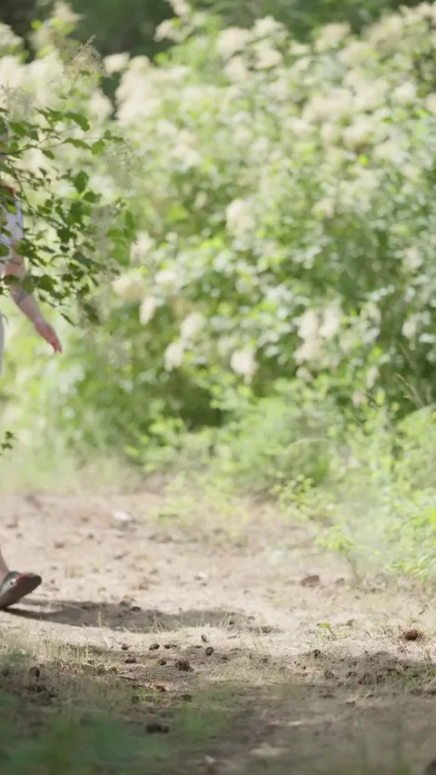 A very playful forest pee, its a shame you weren't here to clean me up!