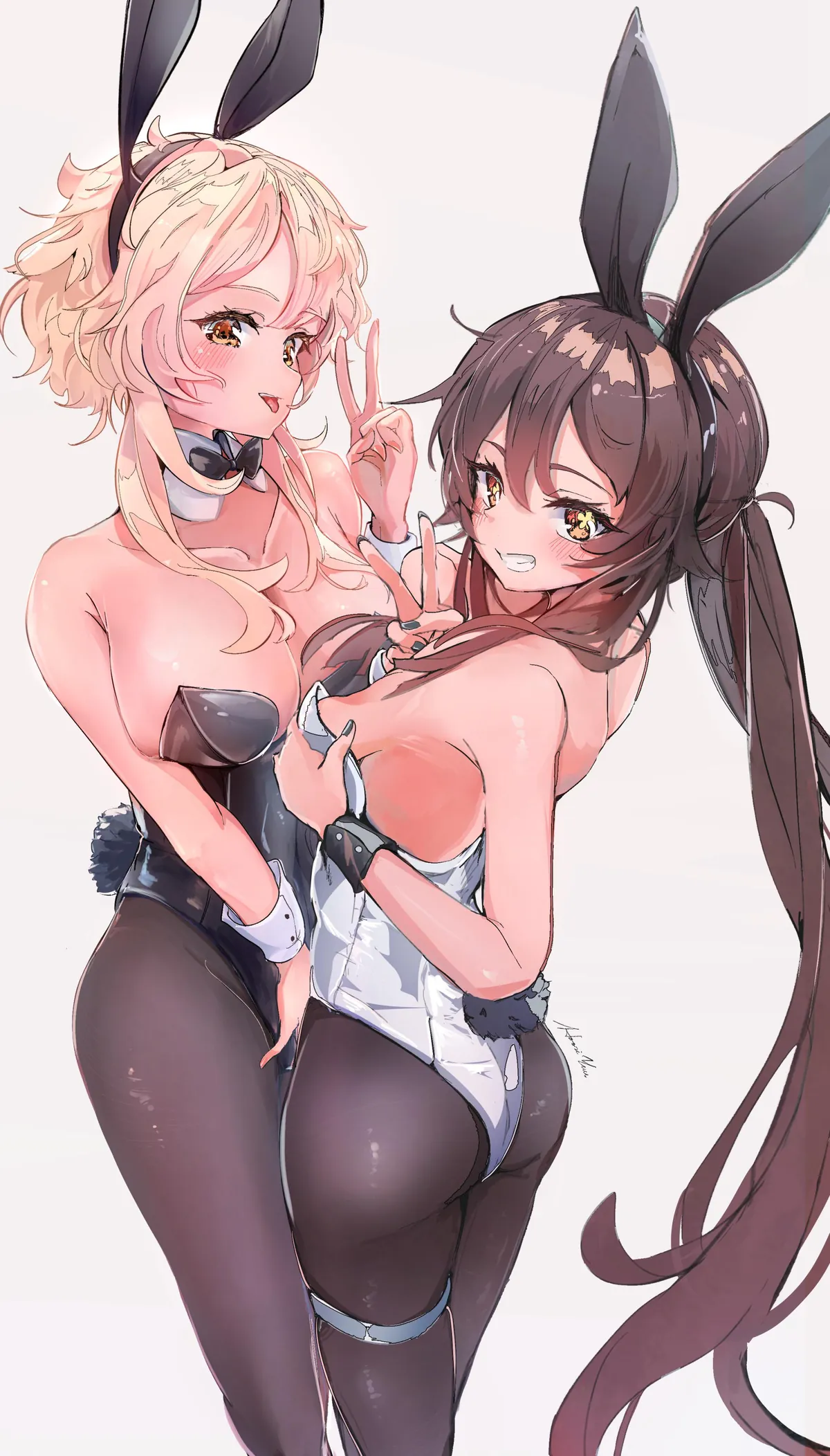 Bunny Lumine &amp; Hutao