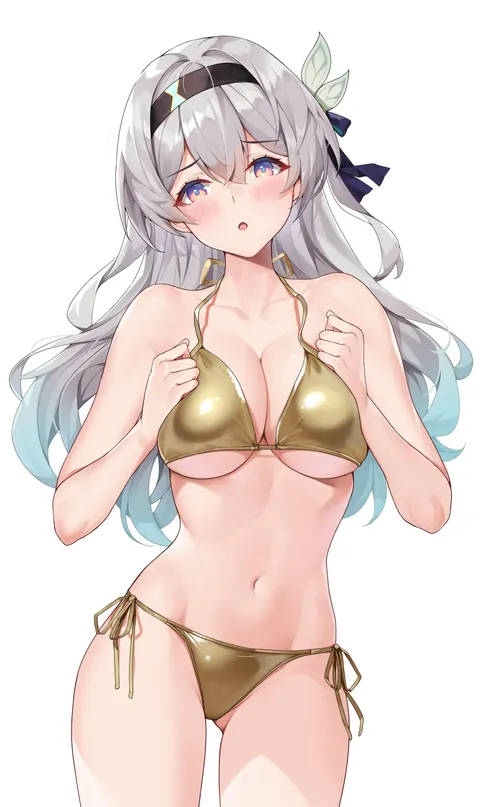 Firefly's very cool golden bikini