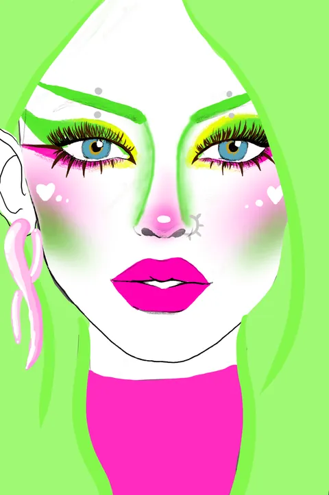 Got bored, did a fun looky look