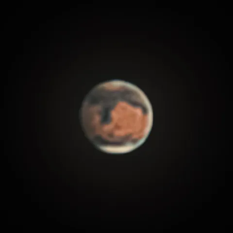 Mars Will Reach its Closest Approach Until 2031 in Just 3 Weeks. Here it is Last Night.