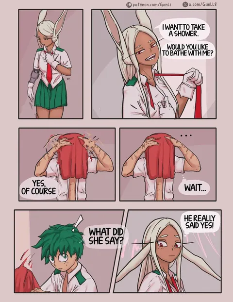 Mirko x Deku (Galin)