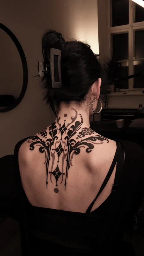back tattoo done by me @inkstasia based in Poland