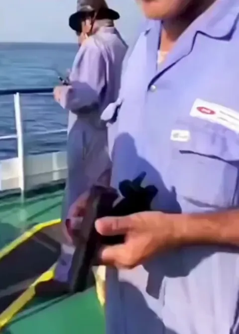 This is how offshore gas is ignited