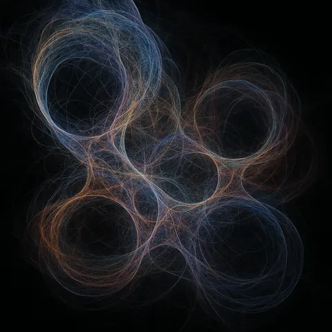 "Depict a truth that your existence has revealed to you that you find difficult to express in a way a human mind can understand"