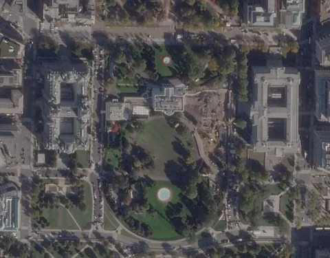 OC: After/Before of White House East Wing demolition