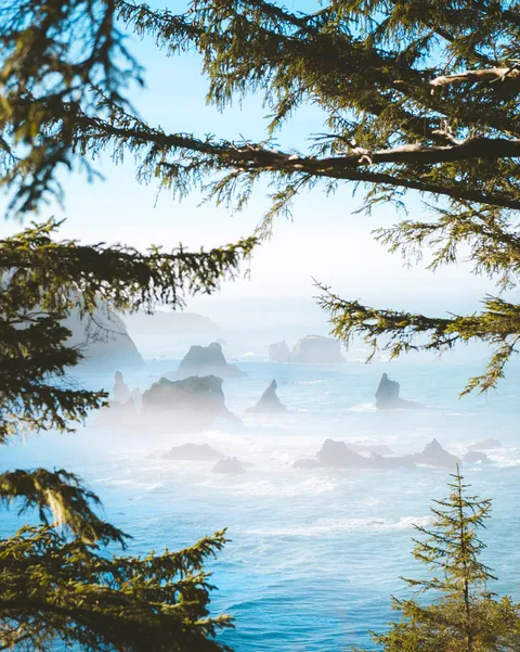 Found some natural frames on the Oregon Coast. Still blown away by this place.. [OC] [2398 x 3000]