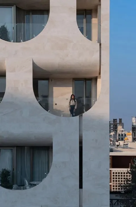 more examples of contemporary apartment buildings in Iran