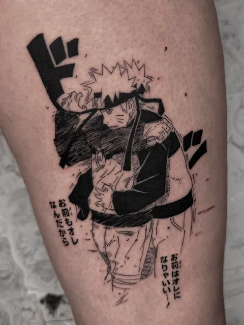 Hi! I'm Andrea. I’m new in Reddit! I don't know how it works but I hope you like the manga tattoos I do! (@novantaink)