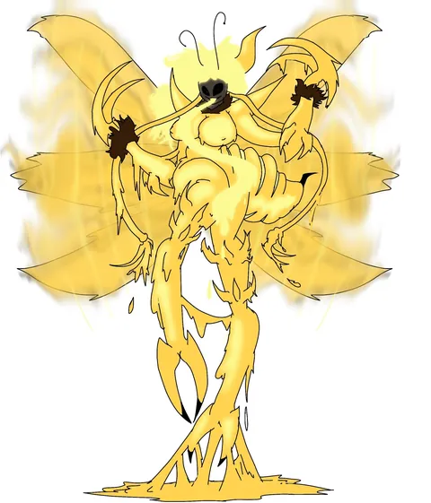 Honey slime demon oc