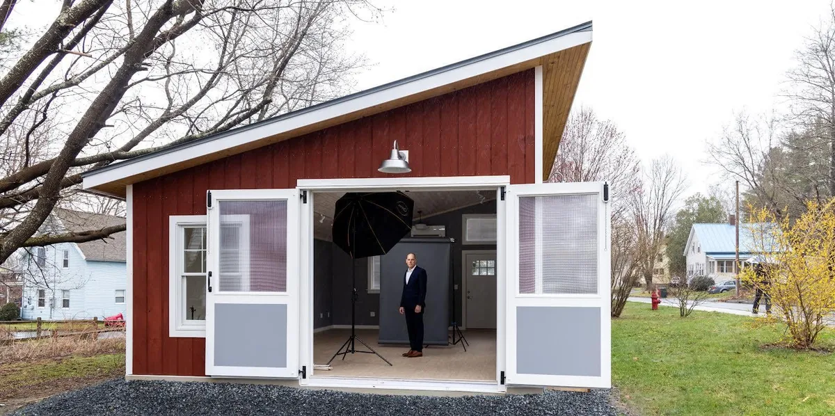 I built a 500 sq ft backyard shed studio for my photography business. I personally handled every phase from design to completion except for concrete, electrical, and HVAC. It's insulated and comfortable year round here in New Hampshire.  Ask me anything!