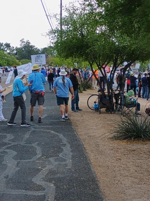 It's only 10am in Tucson and we already have tens of thousands. People are very angry.