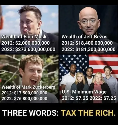 And we are making them richer!