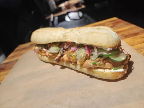 [homemade] bang bang chicken sandwiches are amazing