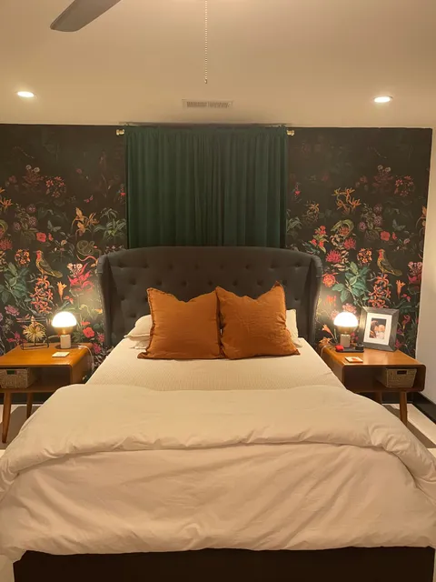 My bedroom, so happy with how it turned out