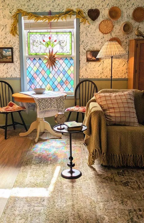 The cozy home that houses my three year old and me.