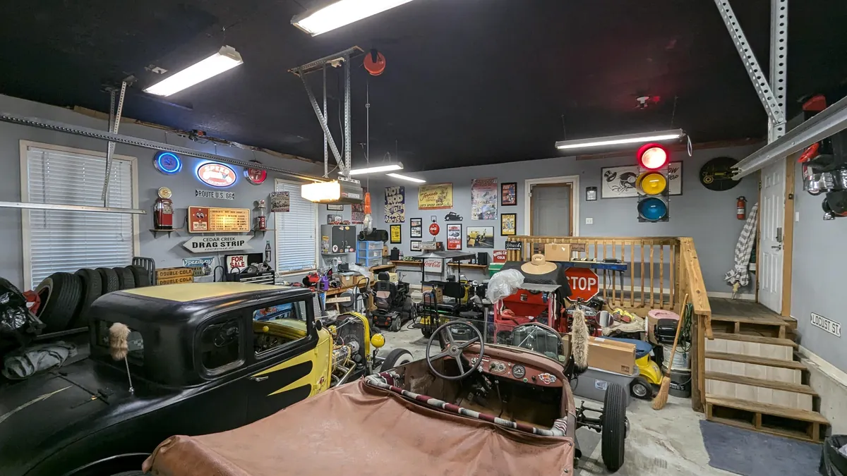 I heard y'all like old man garages...