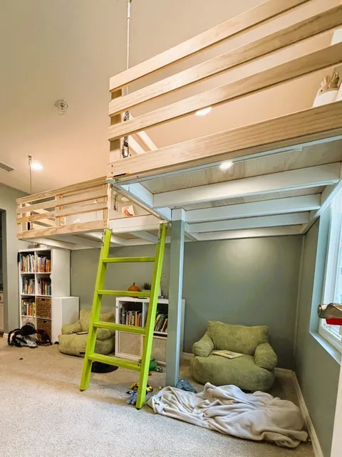 Suspended Kids Loft Beds