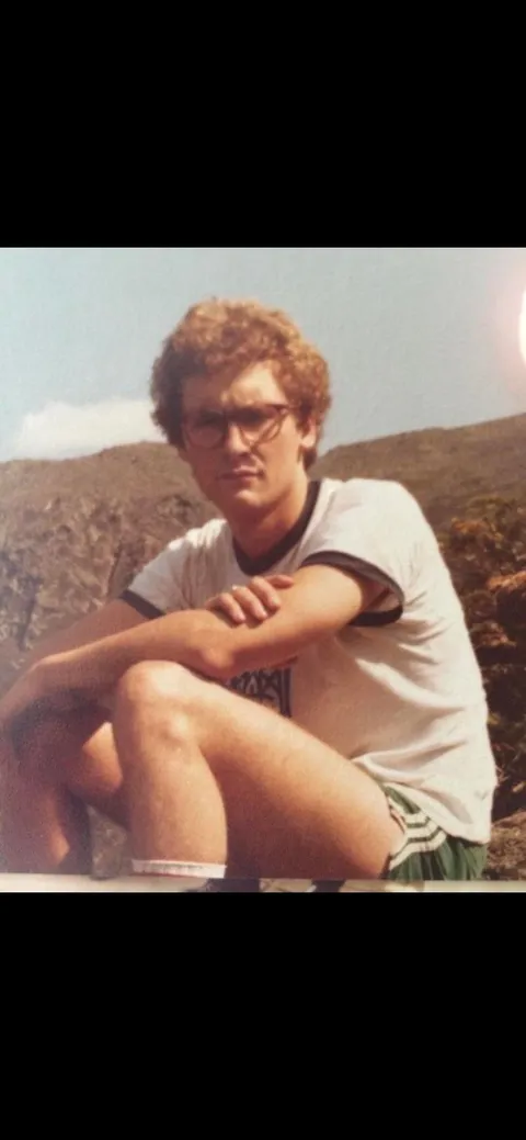 My dad at 20 years old in 1978, 26 years before Napoleon Dynamite was released.