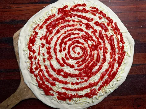 [Homemade] Chicken Parm Pizza