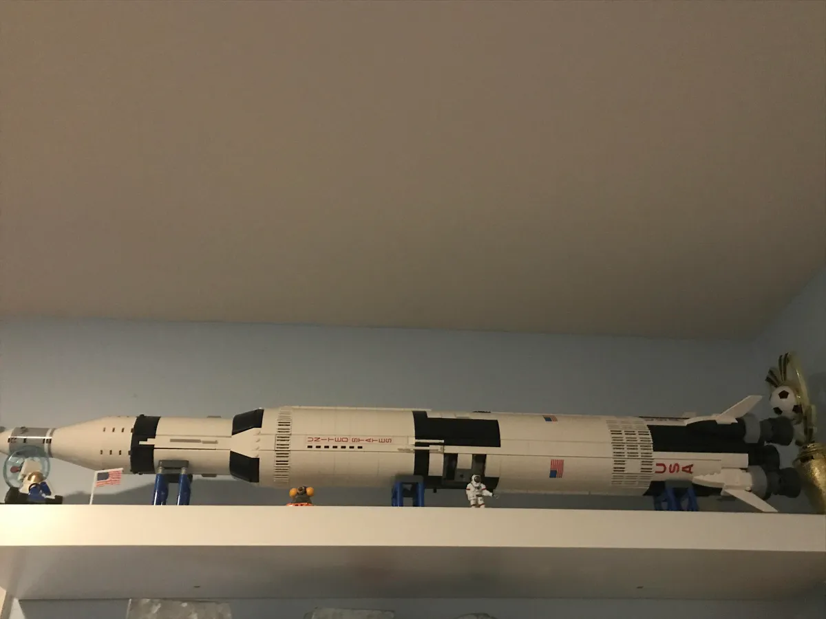 My LEGO Saturn V is Completed