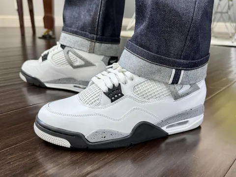 Jordan 4 White Cement (2025)