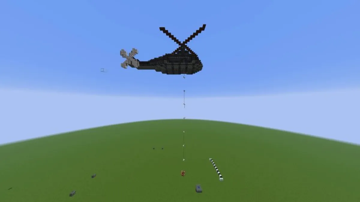 Made a Helicopter with the new Lead Mechanics