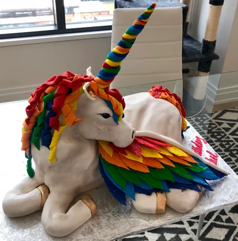 [I ate] Alicorn birthday cake