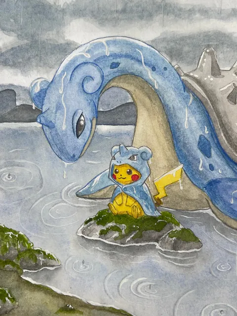 [OC] Pikachu &amp; Friends