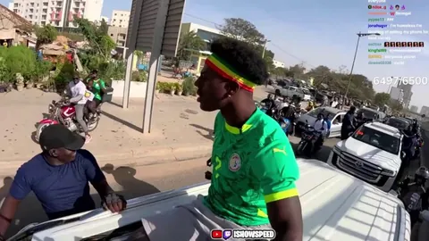 IShowSpeed’s Bodyguards Almost Get Crushed by a Car