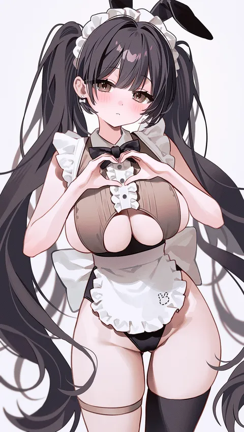 Making a cute heart [Artist's OC]