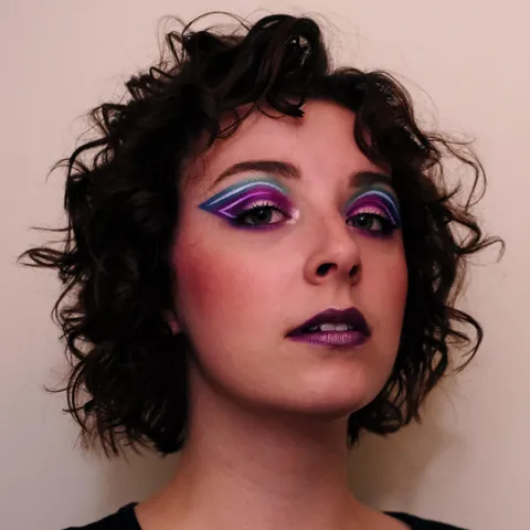 An 80s inspired avant-garde look :)