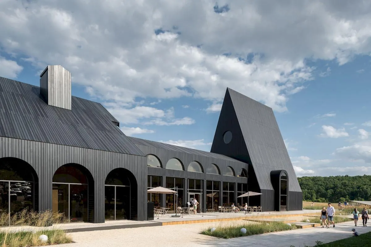 Hospitality Center at Kudykina Gora Park by Megabudka in Lipetsk Oblast, Russia