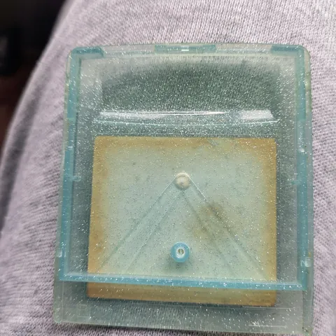 Cleaned and saved this Pokémon crystal from the trash someone was going to throw it away 😭