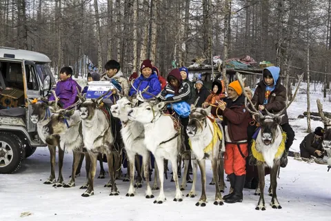 Mongolia in winter - the frozen wonderland
