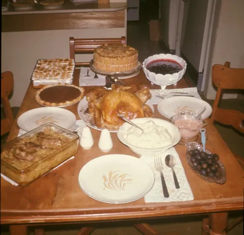 You Want White or Dark Meat?  Vintage Thanksgiving Images, 1940-1976