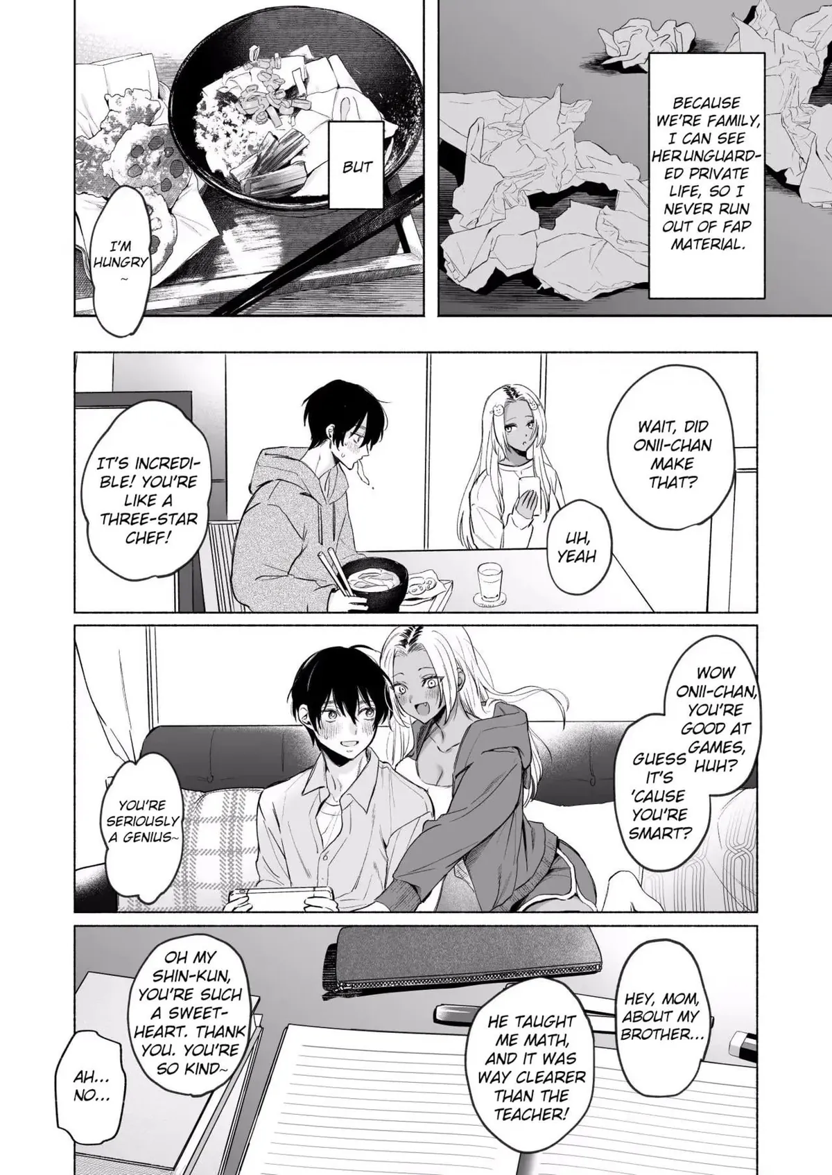 Kuro Gal Kyonyuu Gimai wa Boku o Yasashiku Sakusei Shitai