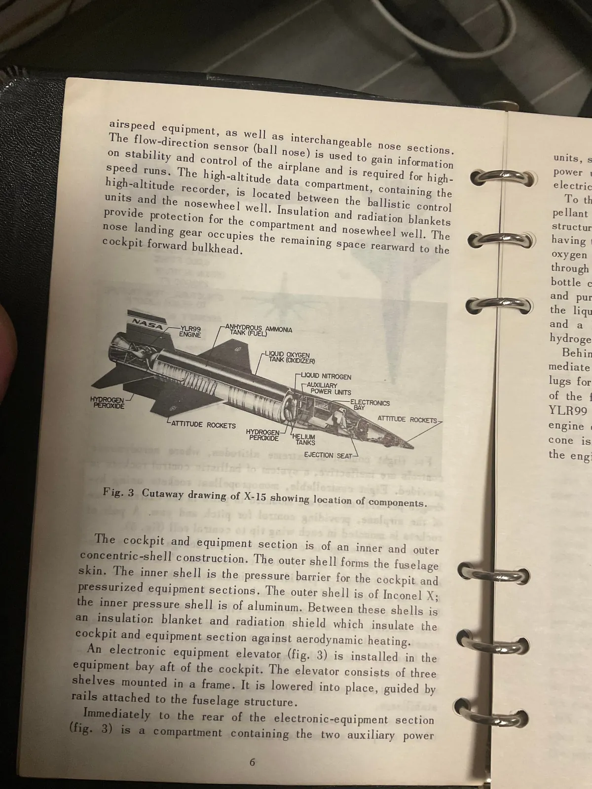 X-15 Pilot Rescue Handbook circa 1965