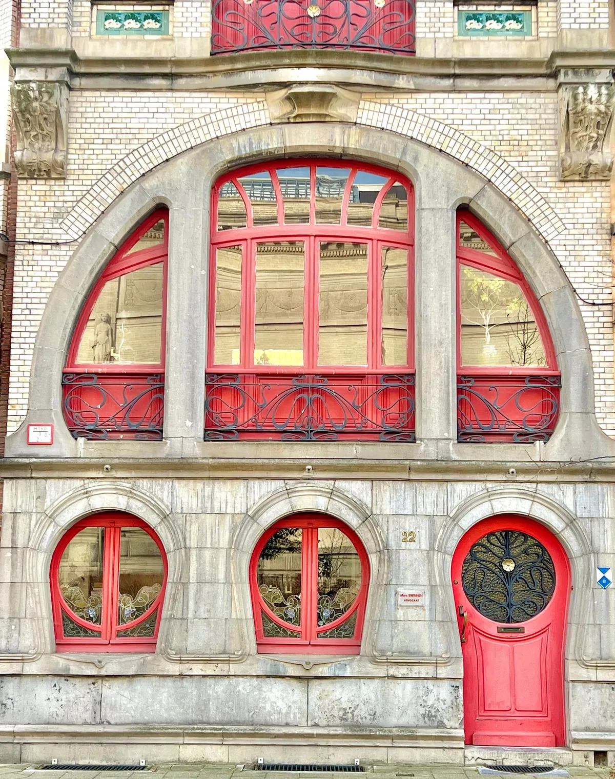 Art Nouveau architecture in Antwerp BE