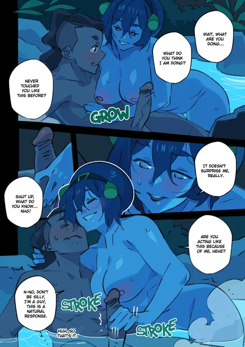 Toph’s Hot Spring Incident (Nisego) [Avatar the Last Airbender]