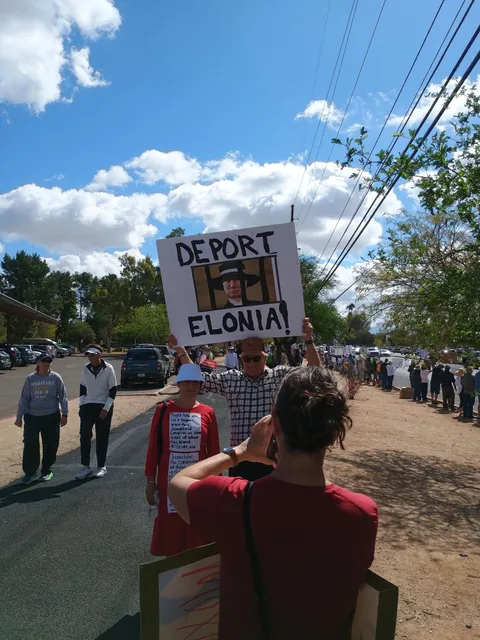 It's only 10am in Tucson and we already have tens of thousands. People are very angry.