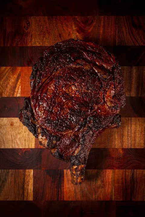 [Homemade] Grilled Cowboy Ribeye