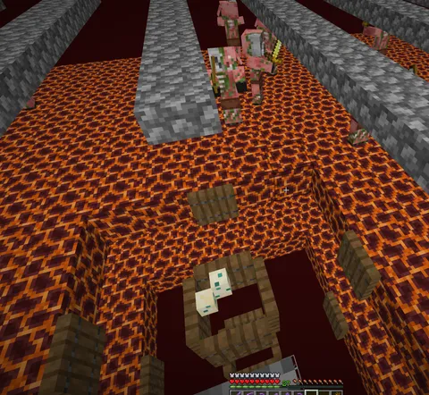 Why are the piglins not going after the turtle egg?