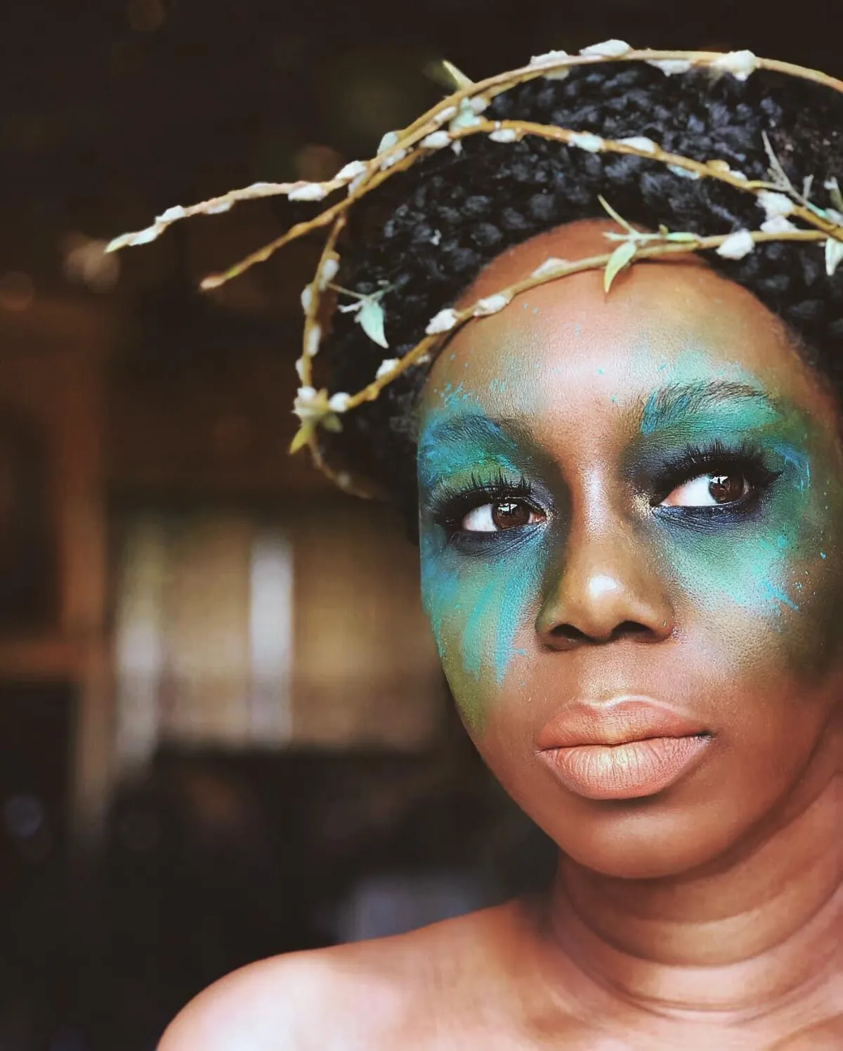 Earth Day Makeup Look