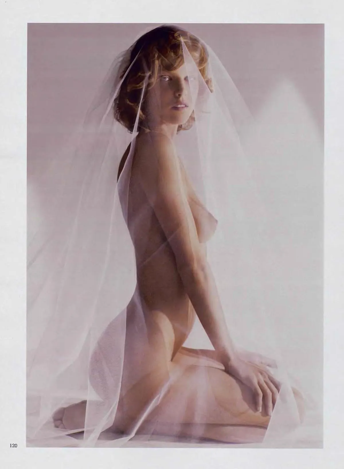 Eva Herzigova for Playboy, August 2004.