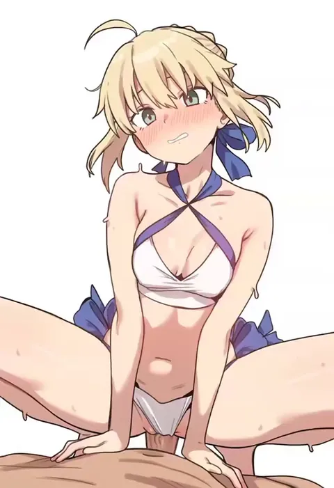 Mana transfer with Summer Artoria [Fate Grand Order]