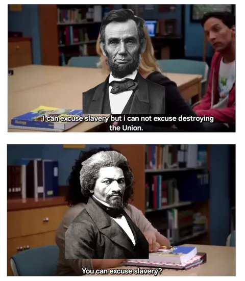 Read the room Abe.