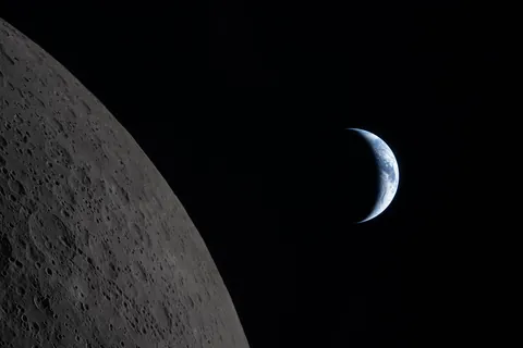 Artemis II pictures of Moon 8K resolution