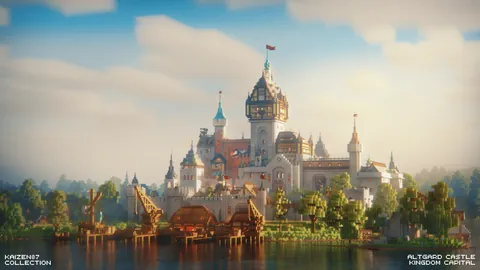 This castle took ~170 HOURS. Every room detailed!