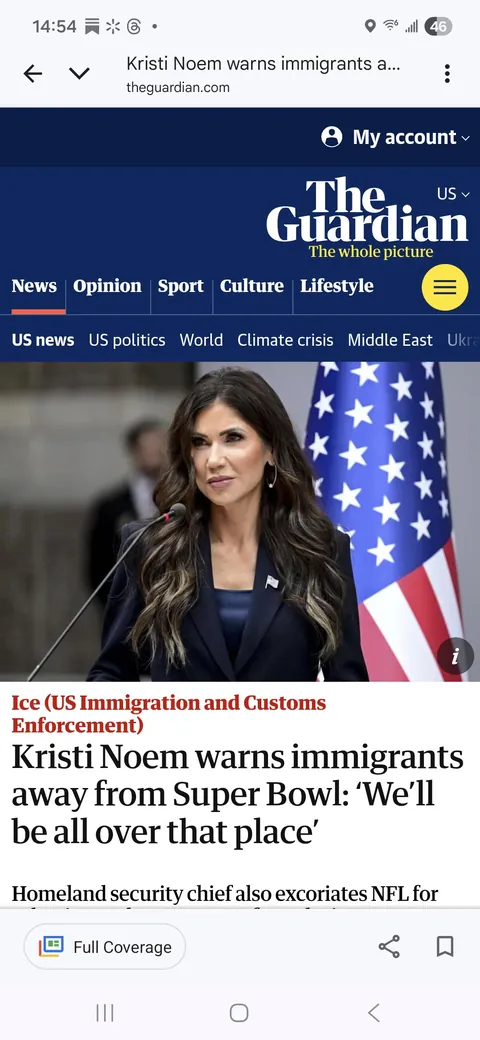 FFS this is going to make the superbowl extra super. Wonder what the world cup will be like